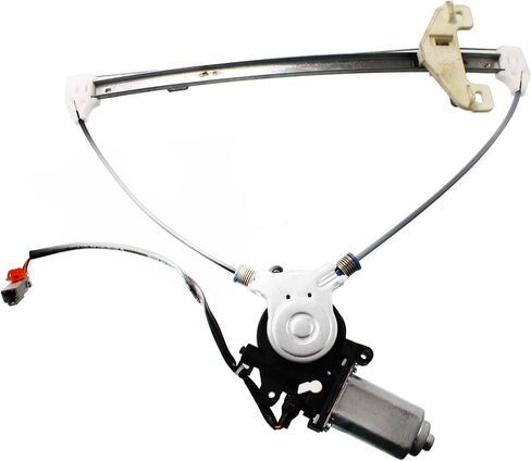 JC Whitney Window منظم متوافق مع 2001-2005 Honda Civic 4-Door أو Sedan أو Canada أو الولايات المتحدة الأمريكية الخلفية للمركبة ، جانب الركاب JH491711 in Saudi Arabia