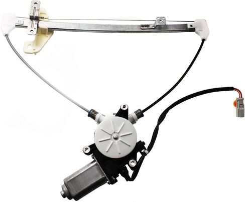 JC Whitney Window منظم متوافق مع 2001-2005 Honda Civic 4-Door أو Sedan أو Canada أو الولايات المتحدة الأمريكية الخلفية للمركبة ، جانب الركاب JH491711 in Saudi Arabia