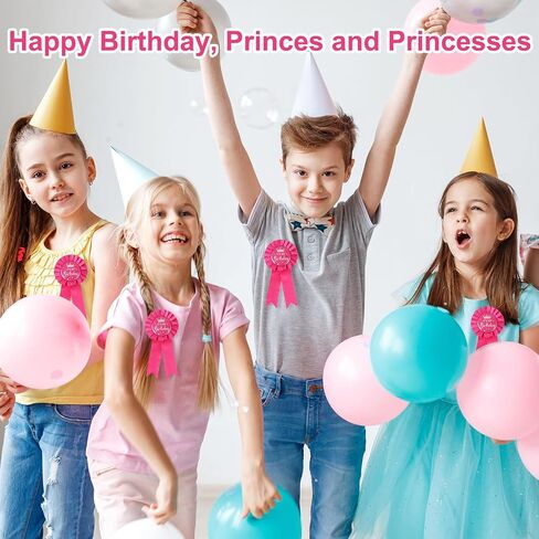 It’s My Birthday Brooch Pin, Satin Happy Birthday Ribbon Badge Button Ideal Themed Party Decorations Awards & Celebrations Supplies for Women and Men(Pink) in Saudi Arabia