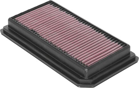 K&N High-Flow Original Lifetime Engine Air Filter: Increase Power: Premium, Washable: Compatible with 2020-2025 Cadillac: CT4, CT5, 33-5105 in Saudi Arabia