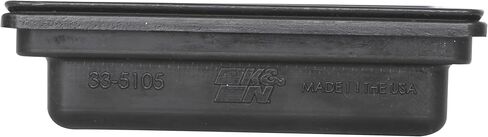K&N High-Flow Original Lifetime Engine Air Filter: Increase Power: Premium, Washable: Compatible with 2020-2025 Cadillac: CT4, CT5, 33-5105 in Saudi Arabia