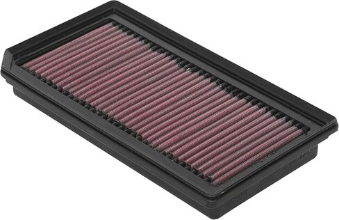 K&N High-Flow Original Lifetime Engine Air Filter: Increase Power: Premium, Washable: Compatible with 2020-2025 Cadillac: CT4, CT5, 33-5105 in Saudi Arabia