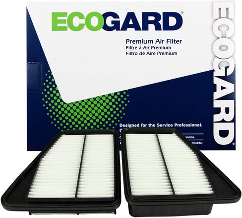 Ecogard XA11680 Fremium Engine Air Filter FITS 2019-2025 Genesis G70 ، 2018-2023 Kia Stinger ، يسارك ويمينًا in Saudi Arabia