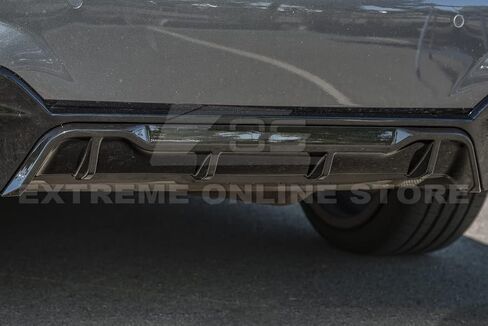 استبدال لعام 2019-present BMW G20 G28 330e 330i M-Sport | M -performance نمط ABS البلاستيك - مصد خلفي لامع لامع المصد الخلفي السفلي in Saudi Arabia