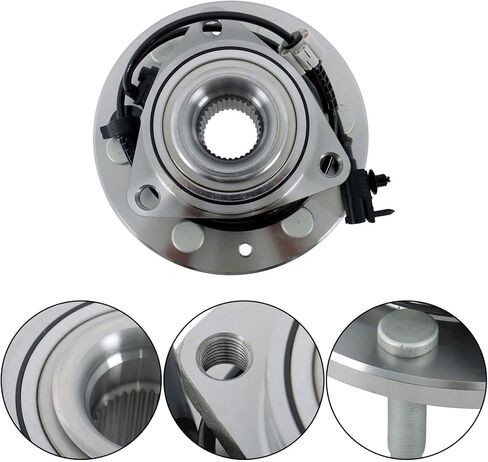 GXYWADY 1 زوج محور العجلة الأمامية المحمل بديل للتجميع لـ Escalade Avalanche Silverado 1500 Suburban 1500 Tahoe Sierra 1500 Yukon 2007-2014 in Saudi Arabia