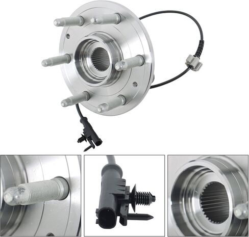 GXYWADY 1 زوج محور العجلة الأمامية المحمل بديل للتجميع لـ Escalade Avalanche Silverado 1500 Suburban 1500 Tahoe Sierra 1500 Yukon 2007-2014 in Saudi Arabia