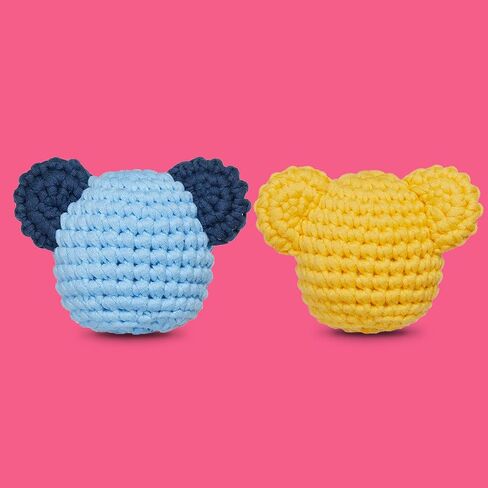 مجموعة عيد الميلاد الكروشيه للمبتدئين، مجموعات الكروشيه للمبتدئين للأطفال والكبار Amigurumi Craft Knitting Crochet Animals Kits مع دروس فيديو خطوة بخطوة in Saudi Arabia