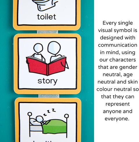 Visual Schedule for School Visual TImetable for Classroom, Send, Autism, Speech and Language, ADHD, ASD, Aspergers in Saudi Arabia