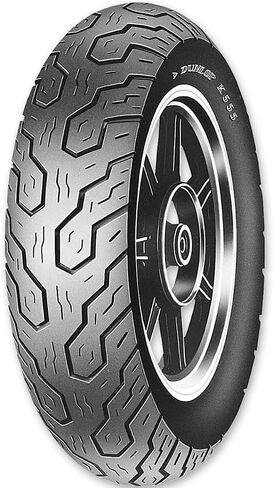 Dunlop K555 Rear Motorcycle Tire 170/70B-16 (75H) Black Wall - Fits: Kawasaki Vulcan Classic VN1600A 2003-2008 in Saudi Arabia