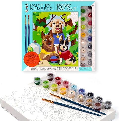 iHeartArt Marker by Numbers Fantasy Fields – Paint Majestic Unicorn & Wildflower Scenes with 12 Vibrant Brush-Tip Markers, Easy Numbered Painting for Kids 8+ – Supports Art Feeds Charity in Saudi Arabia