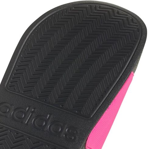adidas Unisex Adilette Shower Slide Sandal, Black/Black/Black, 6 US Men in Saudi Arabia