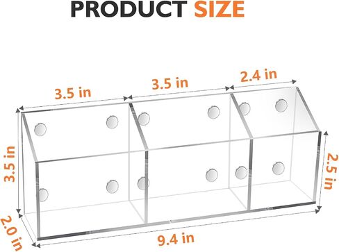 Magnetic Pen Holder Classroom Organization Acrylic Marker Holder for Whiteboard Refrigerator Locker Accessories Pencil Dry Erase Marker Basket in Saudi Arabia