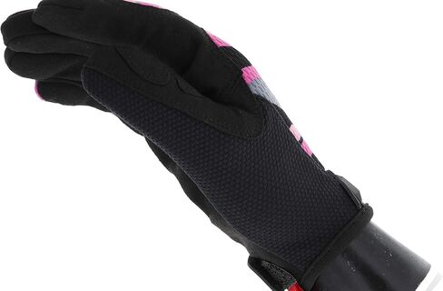 Mechanix Wear: قفازات العمل الوردية النسائية الأصلية مع قبضة آمنة ومرنة للاستخدام متعدد الأغراض ، قفازات تكتيكية شاشة تعمل باللمس متينة للنساء (مموهة وردية ، كبيرة للسيدات) in Kuwait