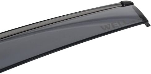 WellVisors Window Visors Wind Deflectors Compatible with Mitsubishi Mirage G4 Sedan 2017-2024 with Black Trim Rain Guards 3-847MI015 in Saudi Arabia