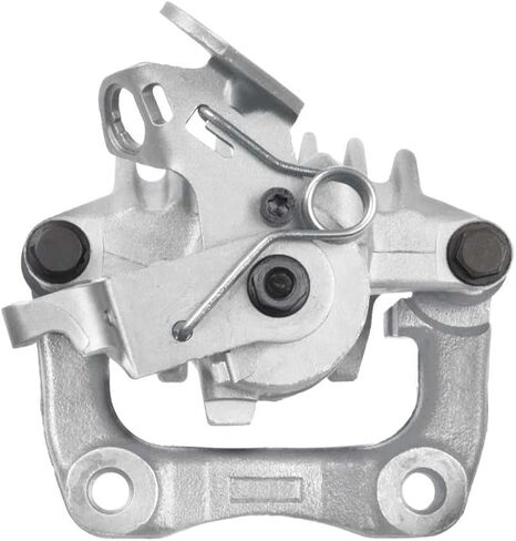AutoShack Rear Left Brake Caliper Assembly with Bracket Replacement for 2011 VW Golf 2012-2018 Jetta 2013-2019 Beetle 2010-2013 Audi A3 1.4L 1.8L 2.0L 2.5L FWD Driver Side BC296652 in Saudi Arabia