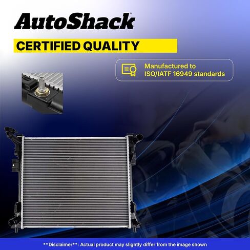 AutoShack Radiator for 2012-2016 Toyota Camry 2.5L FWD RK1803 in Saudi Arabia