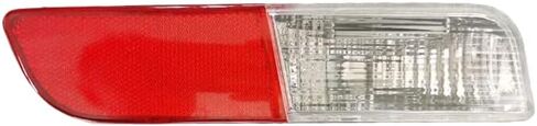 Rear Bumper Reflector Light Lens Cover (Diver Side), Rear Fog Lamp Housing Cover, Compatible with Mitsubishi Outlander 2013-2015, w/o Bulb, Red Clear Lens Lens in Saudi Arabia