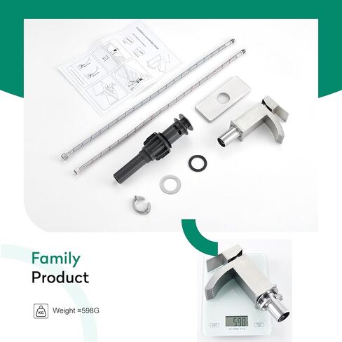 صناديق الحمام الذهبية المصبوبة بالذهول 1 ثقب ، حمام شلال الذهب ، صنبور أحادي مقبض الحمام صنبور مع سدادة الصرف/ صفيحة سطح حفرة ، حوض رف صنبور ، صنبور ، الفولاذ المقاوم للصدأ in Kuwait