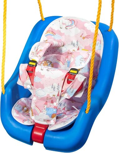 Toddler Swing Cushion - FEISIKE Baby Swing Outdoor Seat Insert Pad Compatible with Little Tikes Swings for Toddlers Age 1-3, Detachable and Washable(Swing Not Included)-AMB241 in Kuwait