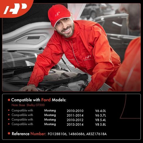 A -Premium Windshield Washer Reservoir متوافق مع نماذج Ford Select - Mustang 2010 2011 2012 2013 ، مع (CAP/Gasher Pump/Filler Neck/Hose/Bracket) - استبدال# 14860686 in Saudi Arabia