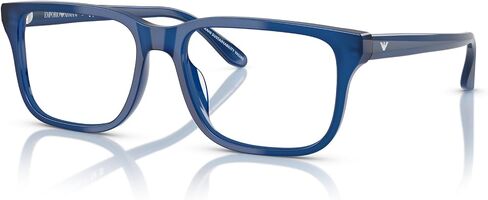 Emporio Armani Men's Ea3250u Universal Fit Rectangular Prescription Eyewear Frames in Saudi Arabia
