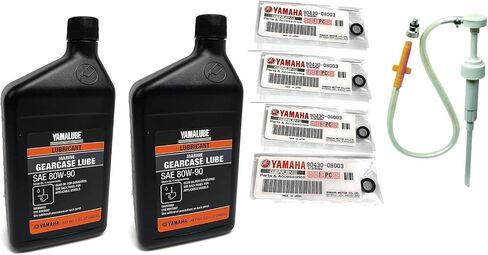 yamaha الأصلي yamalube acc-gearl-ub-qt marine lower unit ungare lube yamalube oem-kit with pump and gckets in Saudi Arabia