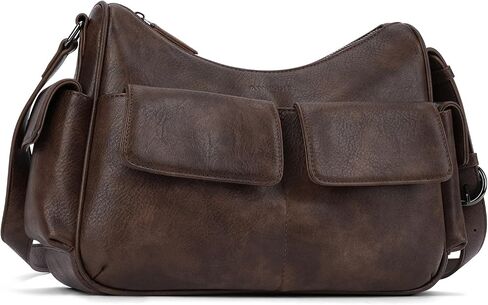 حقيبة كتف Aphison للنساء ، يحافظ على حقائب Crossbody جلد نباتي للسيدات ، حقائب اليد متعددة الجيوب in Kuwait