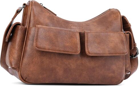 حقيبة كتف Aphison للنساء ، يحافظ على حقائب Crossbody جلد نباتي للسيدات ، حقائب اليد متعددة الجيوب in Kuwait