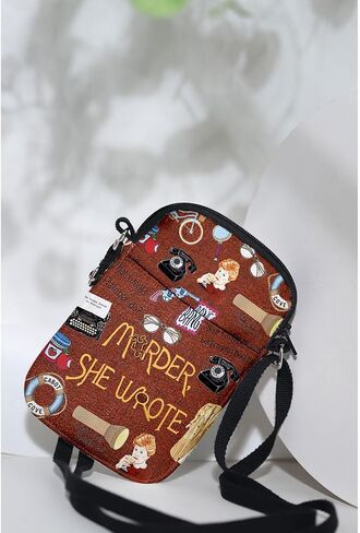 MAOFAED Murder Tv Series Inspired Gift, Murder Mystery Crossbody Bag, True Crime Gift, Halloween Party Favor in Saudi Arabia