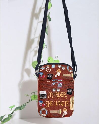 MAOFAED Murder Tv Series Inspired Gift, Murder Mystery Crossbody Bag, True Crime Gift, Halloween Party Favor in Saudi Arabia