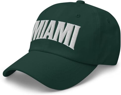 Miami Florida FL Embroidered Dad Hat in Kuwait