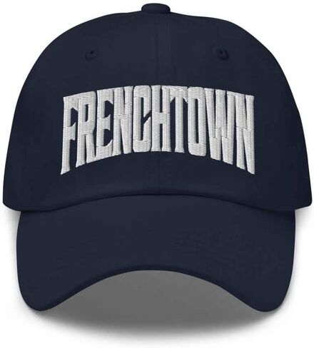 Frenchtown Baseball Cap Frenchtown Dad Hat New Jersey NJ Hat Embroidered Souvenir in Saudi Arabia