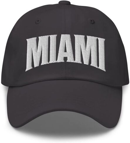 Miami Florida FL Embroidered Dad Hat in Kuwait