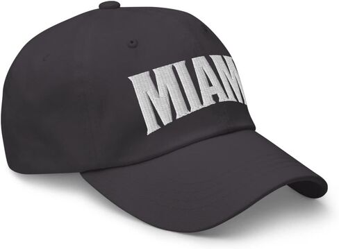 Miami Florida FL Embroidered Dad Hat in Kuwait