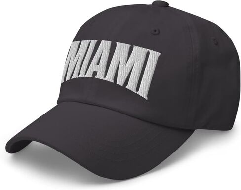 Miami Florida FL Embroidered Dad Hat in Kuwait