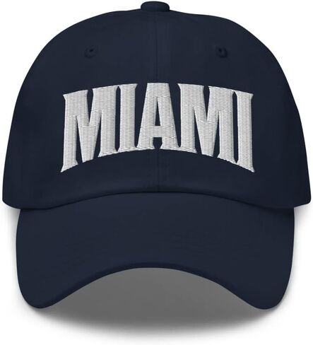 Miami Florida FL Embroidered Dad Hat in Kuwait
