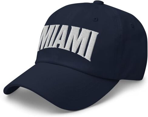 Miami Florida FL Embroidered Dad Hat in Kuwait
