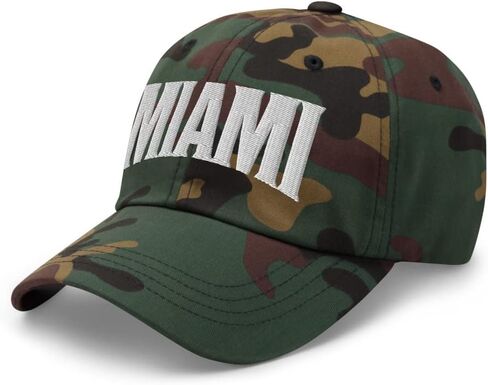 Miami Florida FL Embroidered Dad Hat in Kuwait