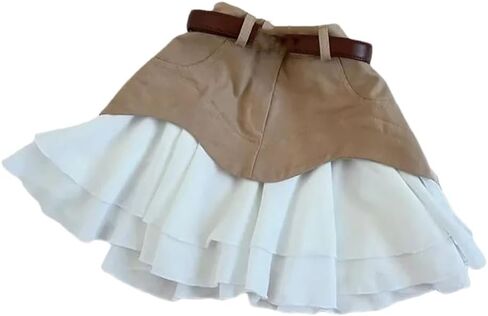 تنورة ميني A-line Mini A-Line High Weist Denim Skirt Slim Fit Fit Disual Summer Short in Kuwait