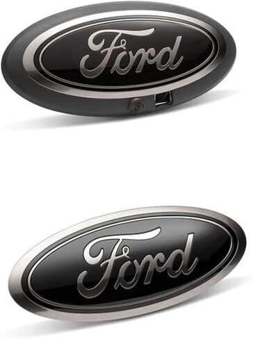 Ford OEM M-1447-F15BC الشبكة الأمامية السوداء والشعارات الخلفية الخلفية لعام 2018-2020 F-150 مع كاميرا الشبكة الأمامية in Saudi Arabia