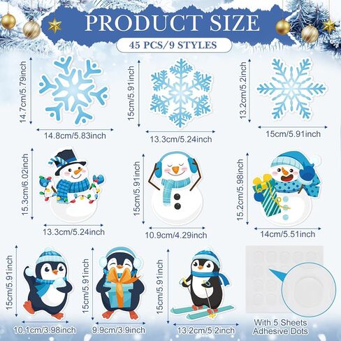 Nezyo 60 Pcs Christmas Party Decoration Xmas Gift Boxes Bulletin Cutouts Merry Christmas Paper Cut Xmas Cutouts Decor for Xmas Holiday Party Classroom Home Chalkboard Supplies Decoration (Gift Box) in Saudi Arabia