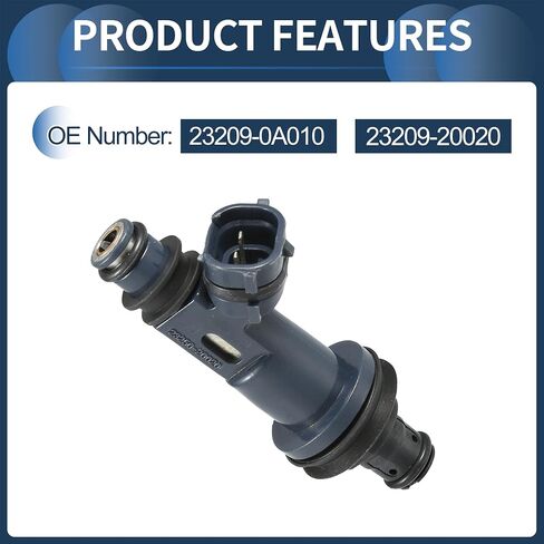حاقن الوقود ، فوهة حقن الوقود للمحرك رقم 23209-0A010 لتويوتا أفالون 1998-2004 3.0L ل Toyota Camry 1998-2003 3.0L Navy Blue ، 1 PC in Saudi Arabia