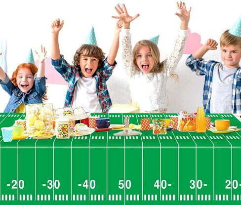 Oigco 4 Pack Racing Car Tablecloth - Race Car Birthday Party Decorations Racetrack Rectangular Tablecloth - Checkered Table Cover for Two Fast Birthday Decor, 54 x 108 Inch in Saudi Arabia
