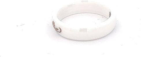 One Moment In Time J181 Size 5-9 Rosa White Ceramic with Rose Gold Ring Mormon LDS CTR in Saudi Arabia