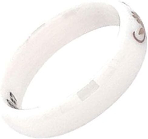 One Moment In Time J181 Size 5-9 Rosa White Ceramic with Rose Gold Ring Mormon LDS CTR in Saudi Arabia