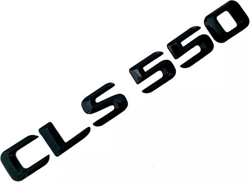 1PC CLS550 خطاب أرقام شارة الشعار اللوحة للاصطدام 2007-2013 in Kuwait