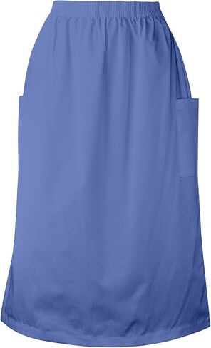 Womens A-LINE Scrub Skirt with Cargo Pockets and Elastic Waist in Saudi Arabia