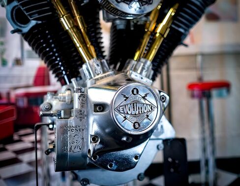 مثير الألومنيوم المصقول 1985 EVO Evolution Point Timing Cover متوافق مع Harley Davidso in Kuwait