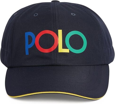 Polo Ralph Lauren CLS SPRT Logo Cap Hat Poly Dobby Limited أحادية الحجم البحرية in Saudi Arabia