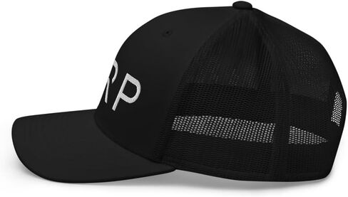 XRP Trucker Hat Mid Crown Curved Bill Adjustable Crypto Cap in Saudi Arabia
